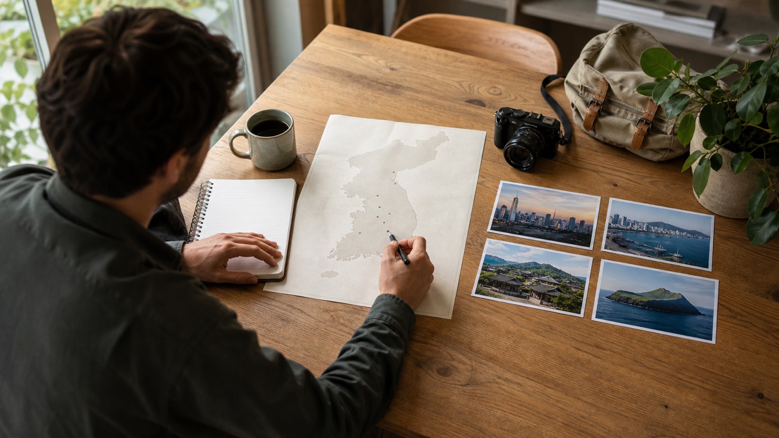 Traveler planning a South Korea itinerary — Best Places to Visit
